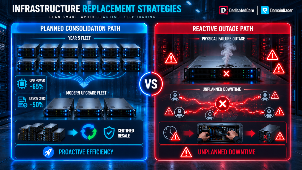 Enterprise Server Replacement-Planned vs. Reactive