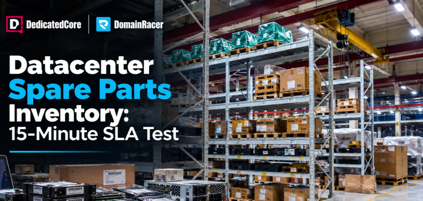 DedicatedCore Datacenter Spare Parts Inventory Management