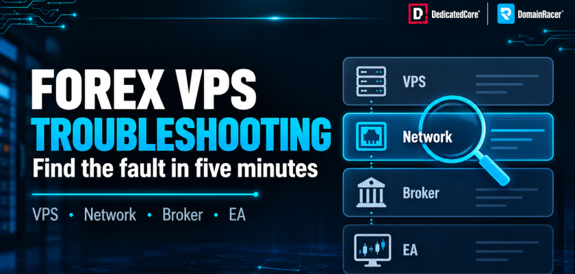 Forex VPS troubleshooting for VPS, network, broker and EA issues