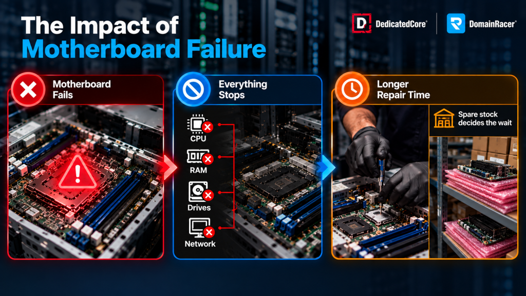 The Impact of Motherboard Failure on Hardware Replacement SLA