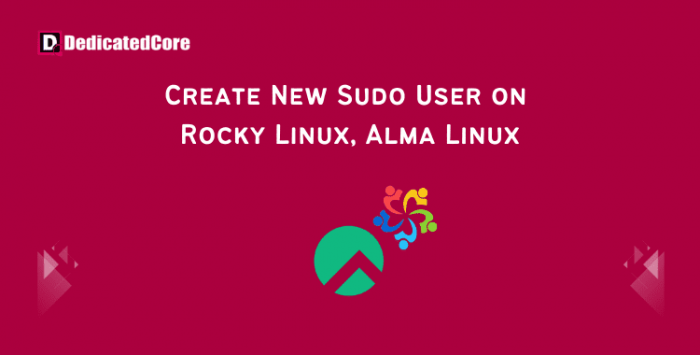 create new user rocky linux
