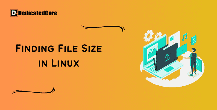 how to find file size in linux