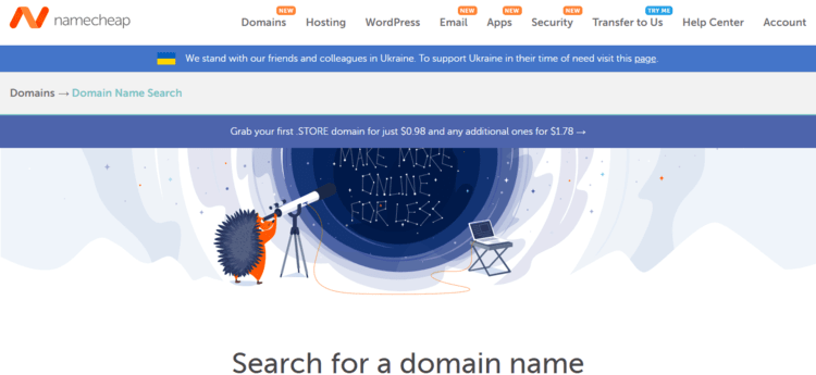 namecheap best site to domain name