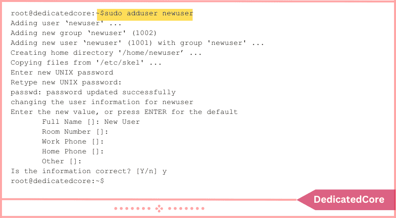 command to add new user in ubuntu