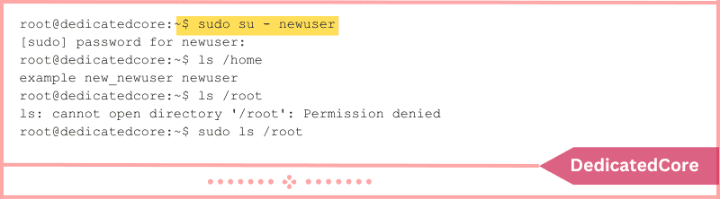 apply the command to verify sudo user on ubuntu